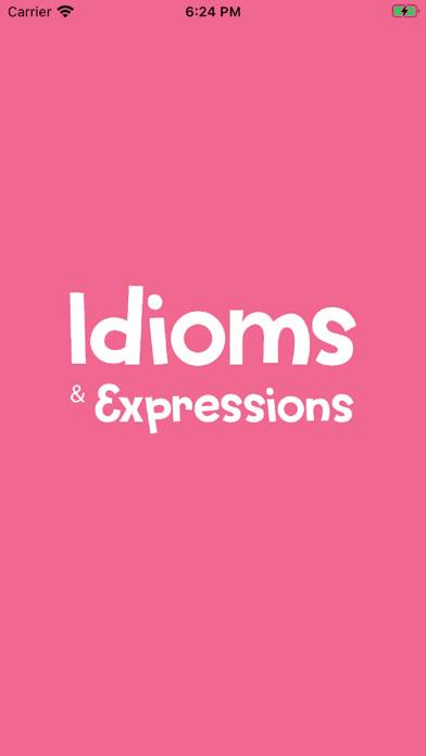 Idioms and Expressions App