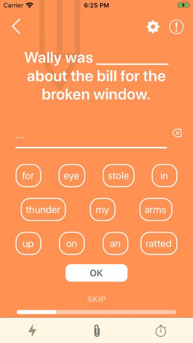 Idioms and Expressions App Schermata dell'app