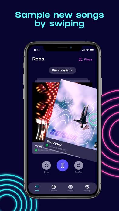 Discz Music: Find New Songs App-Screenshot #2