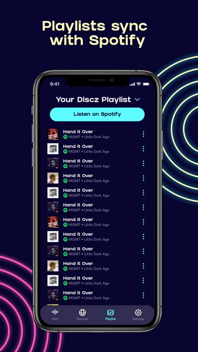 Discz Music: Find New Songs App-Screenshot #5
