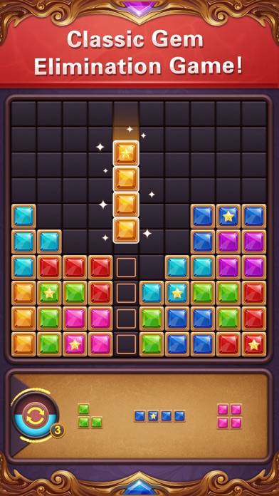 Block Puzzle: Diamond Star Uygulama ekran görüntüsü #1