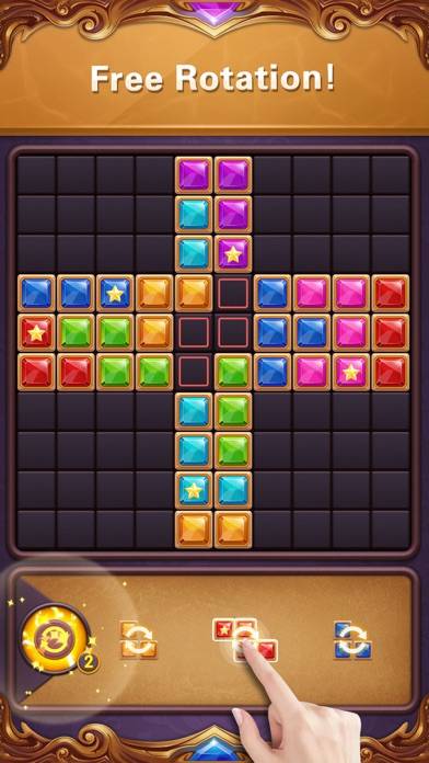 Block Puzzle: Diamond Star Uygulama ekran görüntüsü #3