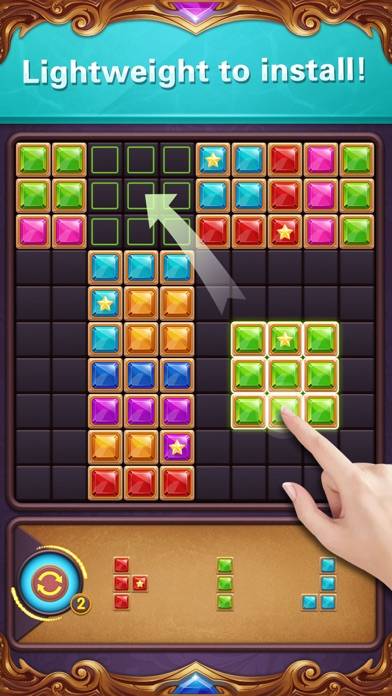 Block Puzzle: Diamond Star Uygulama ekran görüntüsü #4