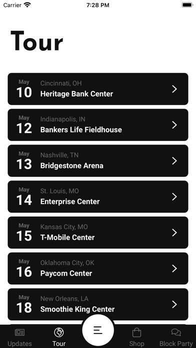 Nkotb App screenshot