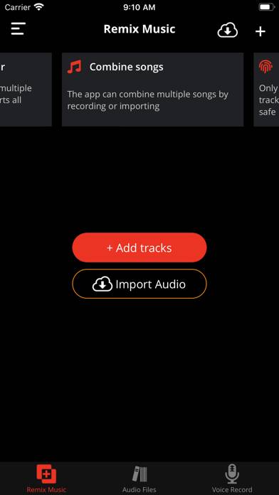 Remix Music App screenshot #1