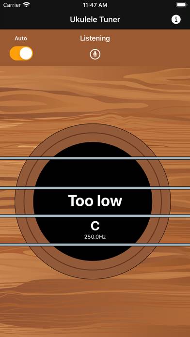 Ukulele String Tuner App skärmdump