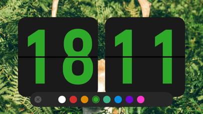 Flip clock Captura de pantalla de la aplicación #6