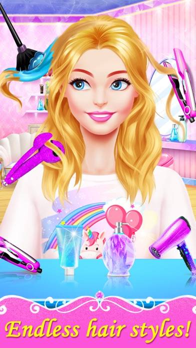 Hair Salon Makeup Stylist Schermata dell'app #3