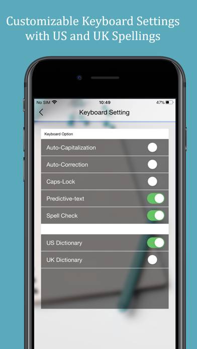 Spellex Medical Keyboard App screenshot #2