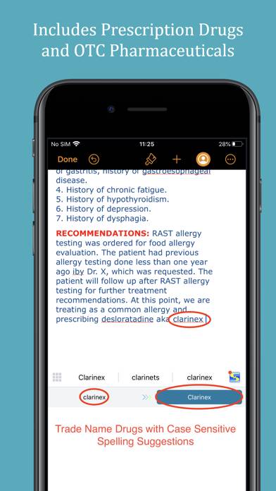 Spellex Medical Keyboard App screenshot #4