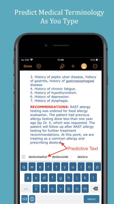 Spellex Medical Keyboard App screenshot #5