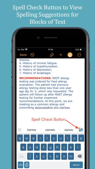 Spellex Medical Keyboard App screenshot #6