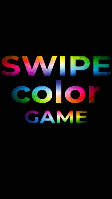 Swipe Color Game ! App screenshot #1