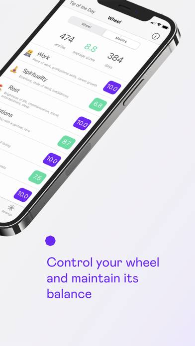 GetBetter (Life Wheel) Скриншот приложения #4
