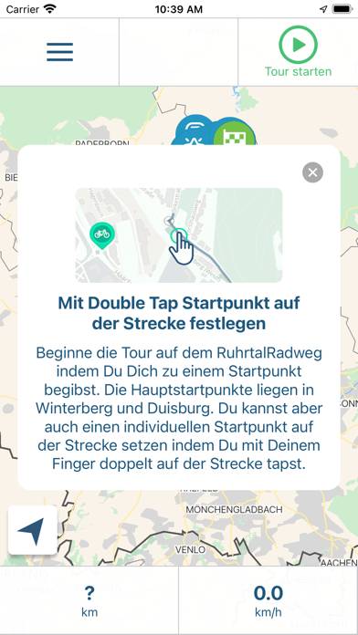 RuhrtalRadweg Companion App-Screenshot