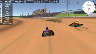 Dirt Track Kart Racing Tour Capture d'écran de l'application #2