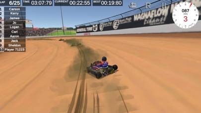 Dirt Track Kart Racing Tour Capture d'écran de l'application #6