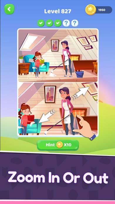 Find Differences, Puzzle Games Captura de pantalla de la aplicación #2