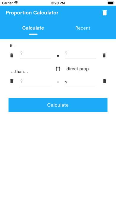 Ratio Calculator Captura de pantalla de la aplicación #1