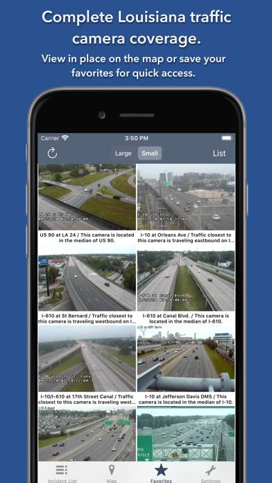 Louisiana State Roads App screenshot