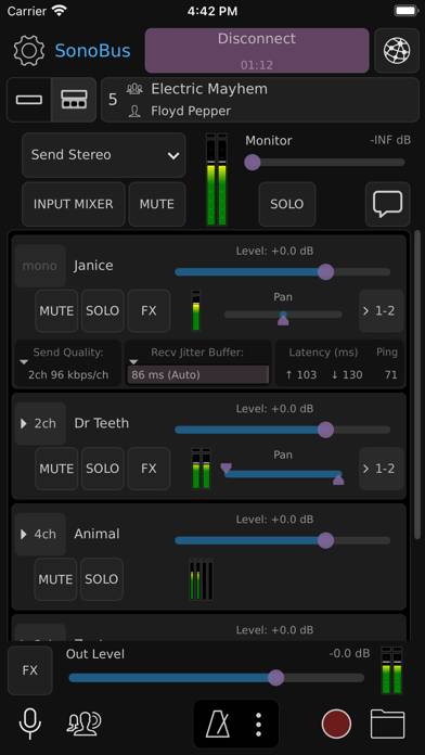 SonoBus App screenshot #1