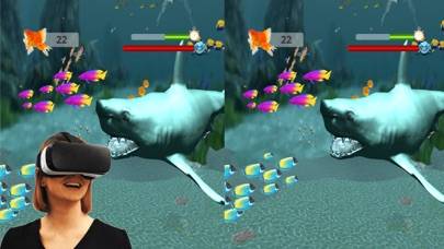 VR Angry Wild Shark Simulator Captura de pantalla de la aplicación #1