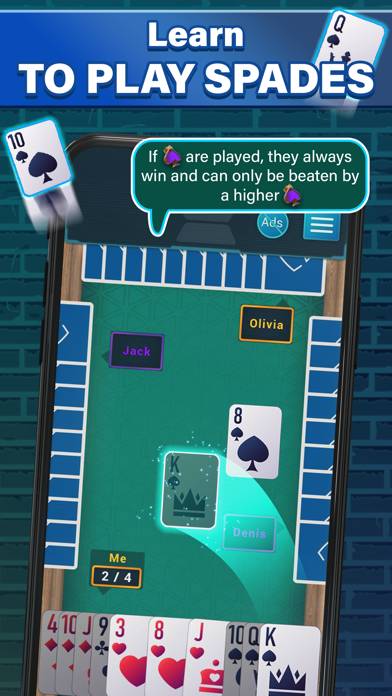 Spades App screenshot #3