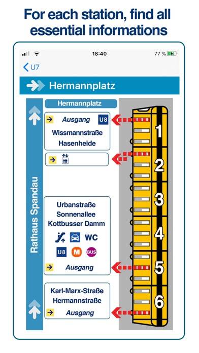 Berlin U-Bahn Exit Capture d'écran de l'application #4