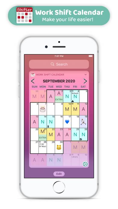 Work Shift Calendar (Shifter) App screenshot #6
