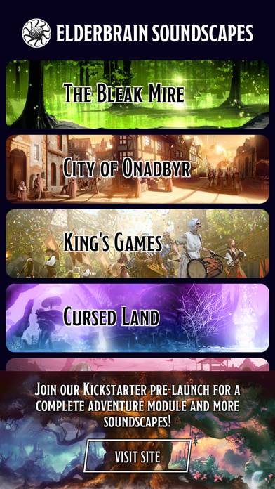 Elderbrain Soundscapes skärmdump av spelet