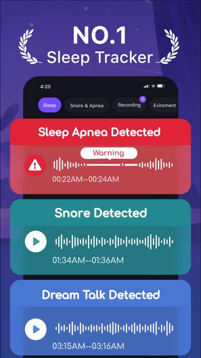 Mintal Tracker:Sleep Recorder App screenshot #1