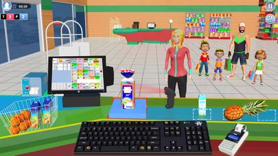 Supermarket Shopping Mall Game Скриншот приложения #2