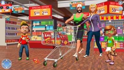 Supermarket Shopping Mall Game Uygulama ekran görüntüsü #5