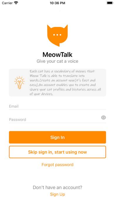 MeowTalk Cat Translator Capture d'écran de l'application #2