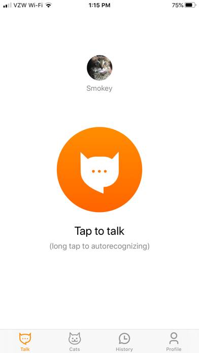 MeowTalk Cat Translator Captura de pantalla de la aplicación #5