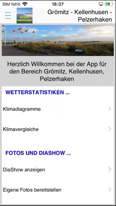 Grömitz Kellenhusen UrlaubsApp App screenshot #2