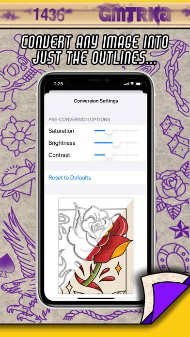 Tattoo Print System Capture d'écran de l'application