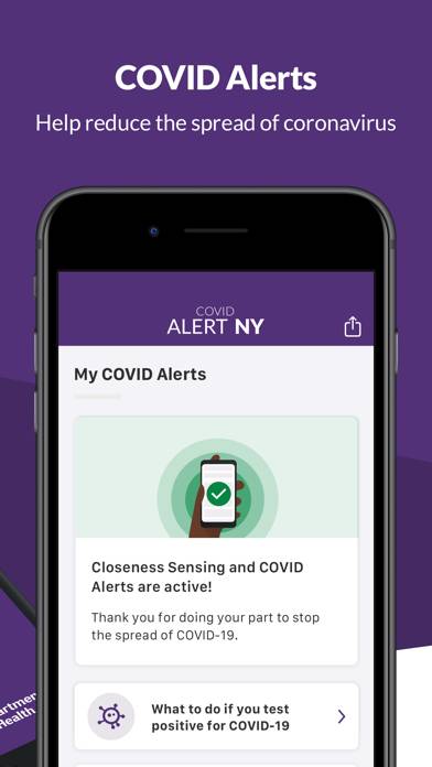 COVID Alert NY App screenshot #2