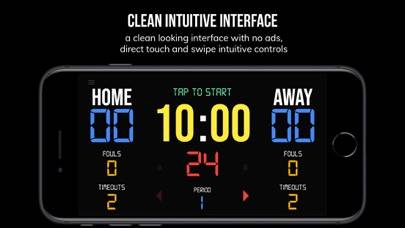 BT Basketball Scoreboard Schermata dell'app #3