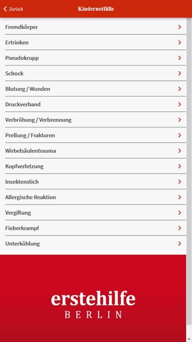 ErsteHilfeBerlin Bert Grünheid App-Screenshot #2