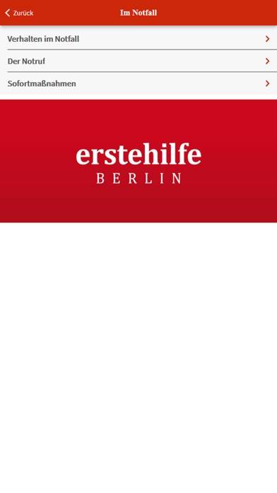 ErsteHilfeBerlin Bert Grünheid App-Screenshot #3