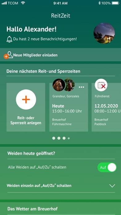 ReitZeit App-Screenshot #1