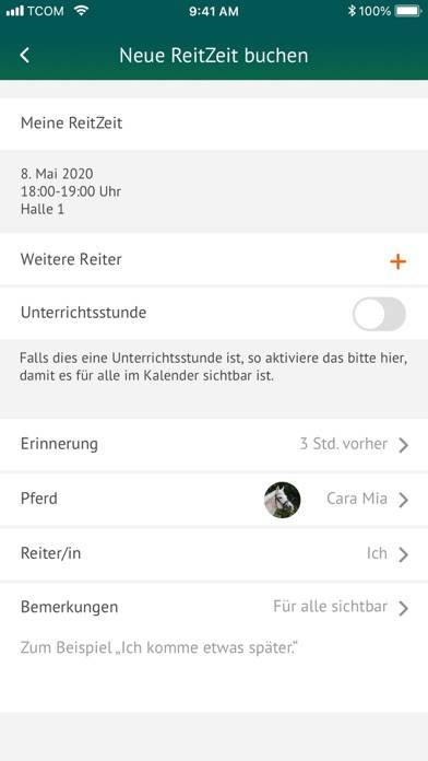 ReitZeit App screenshot #6