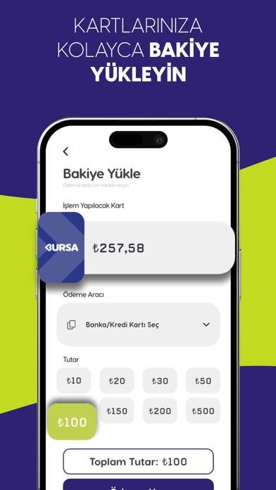 BursaKart Mobil App screenshot #4