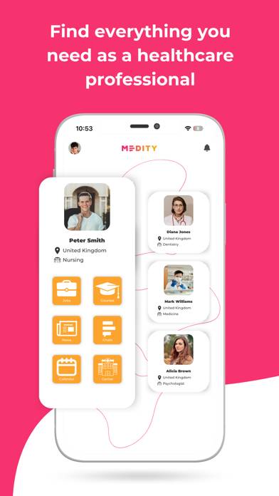 Medity App Captura de pantalla de la aplicación #2
