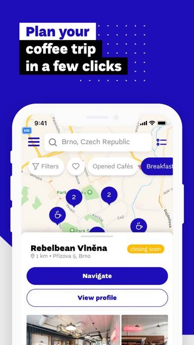 European Coffee Trip App-Screenshot #3