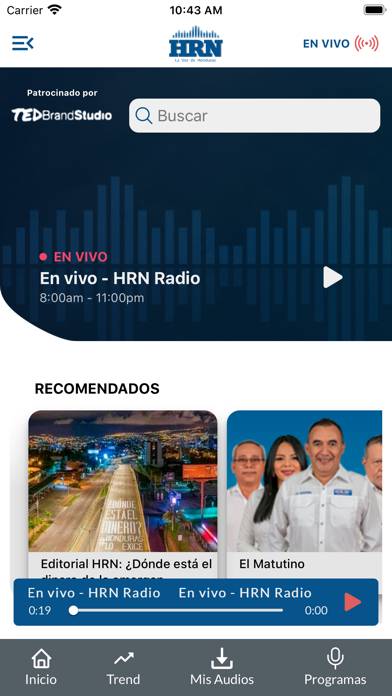 Radio HRN screenshot