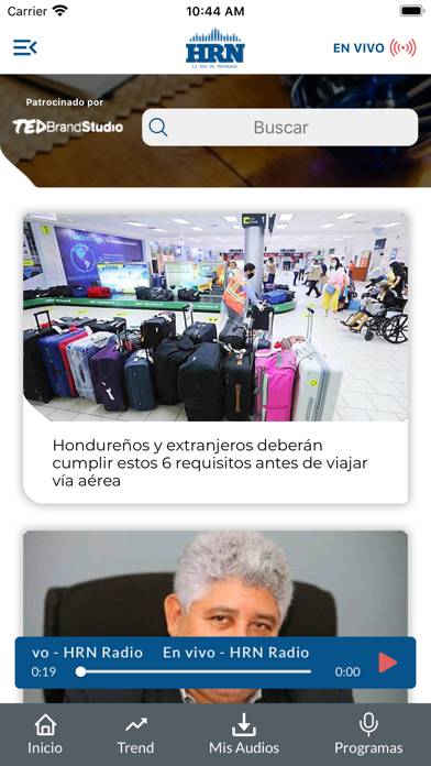 Radio HRN App screenshot