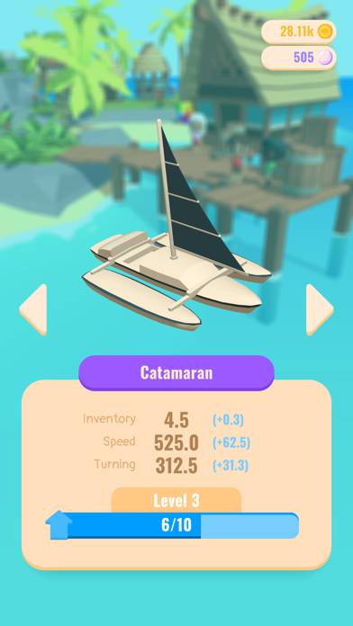Tides: A Fishing Game Скриншот приложения #4