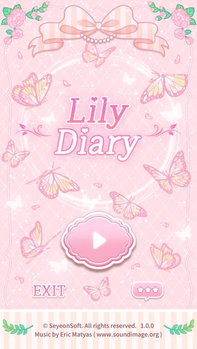 Lily Diary Captura de pantalla de la aplicación #1